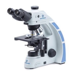 El microscopio vertical EXC‑360 de Accu-Scope
