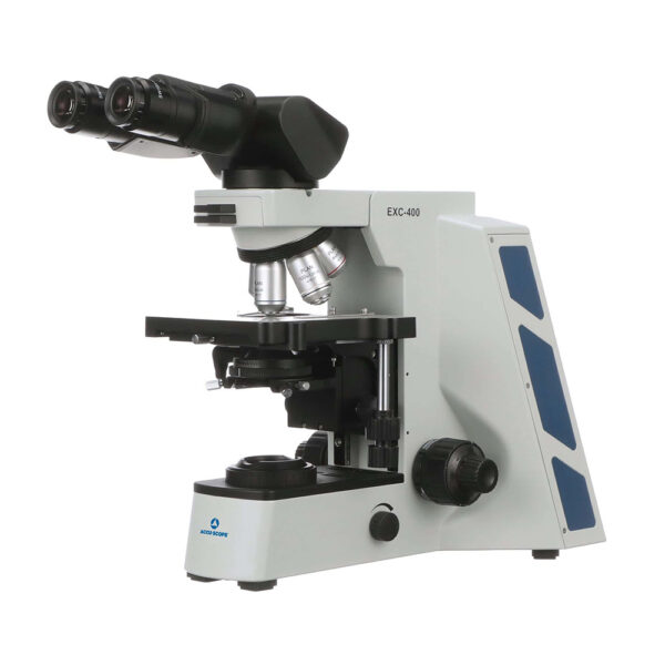 ACCU‑SCOPE EXC‑400 – Microscopio compuesto ergonómico y versátil