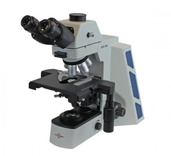 Microscopio Trinocular de Objetivos planos