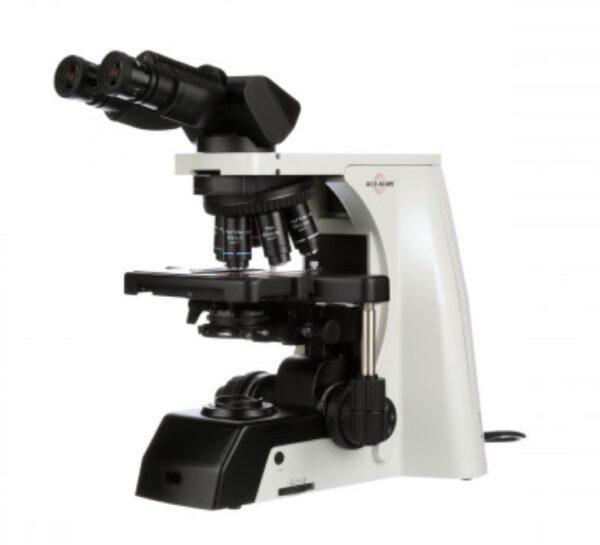 Microscopio Binocular/Trinocular NIS con objetivos planos Infinity