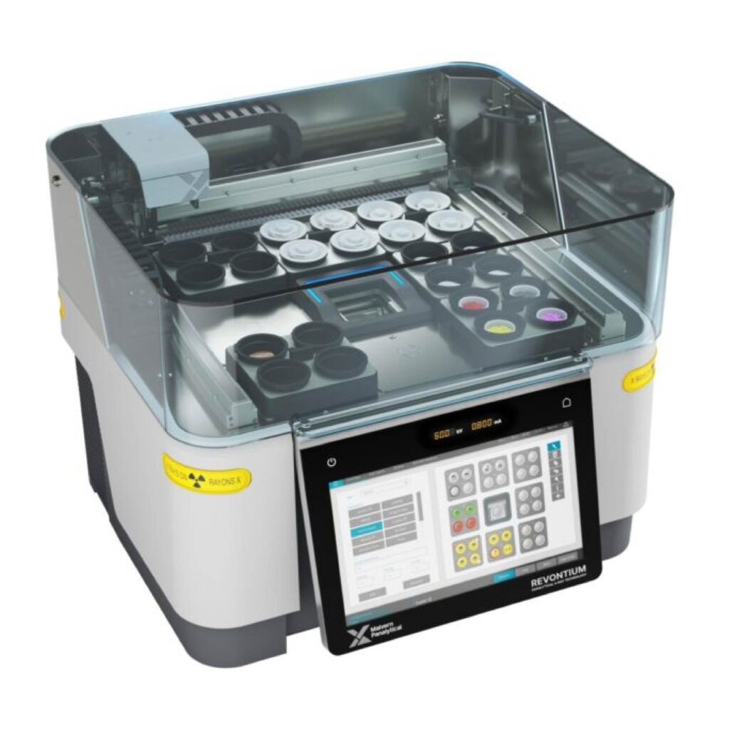 Revontium™ es un analizador compacto de fluorescencia de rayos X (XRF)