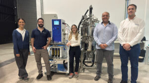 Instalación de biorreactor Tecnal de 170L para producción de bioinsumos en planta.