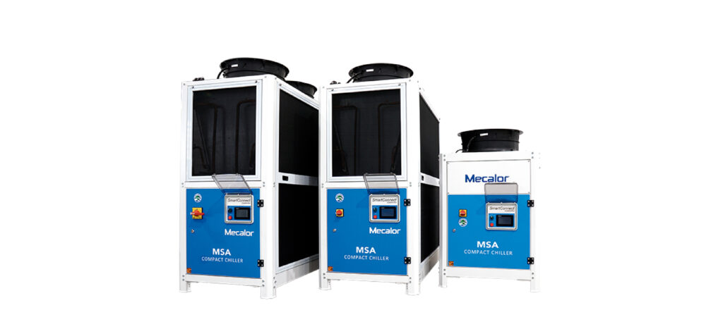 Refrigeración industrial con el chiller MSA de Mecalor