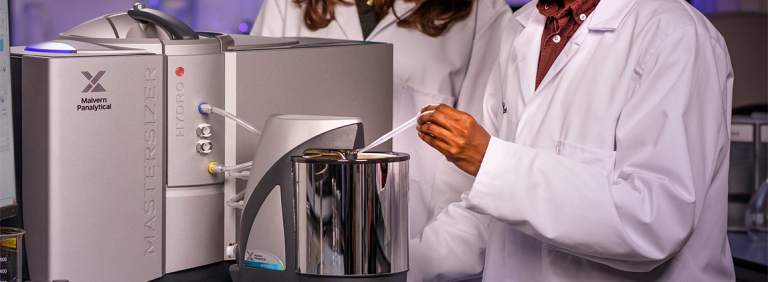 Medición del tamaño de partícula en API con Mastersizer 3000+