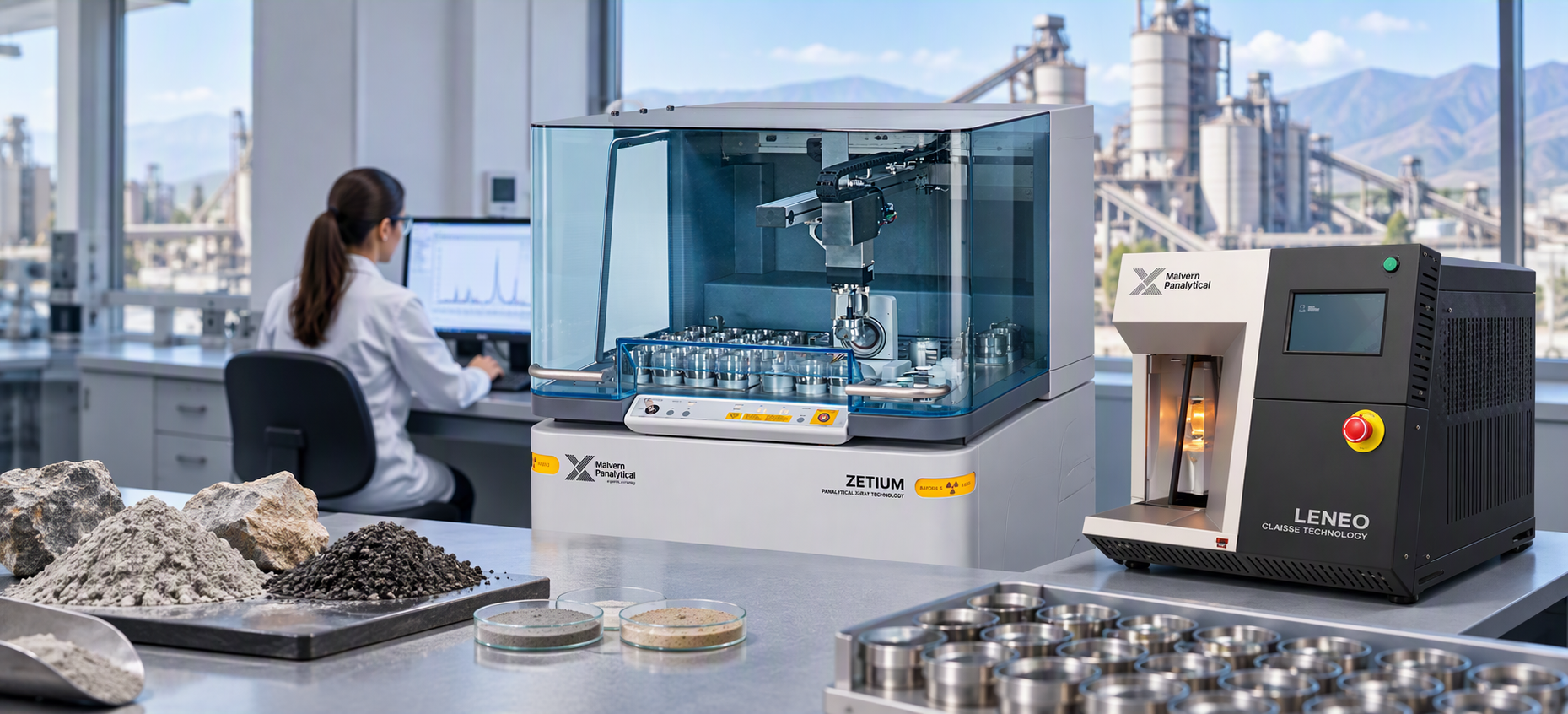 Laboratorio cementero: modernización con Zetium WDXRF y Claisse LeNeo